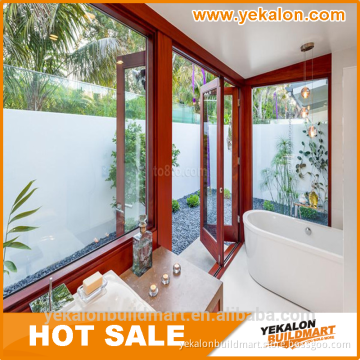 YEKALON Top quality Glass folding door with "save space, wind load and Fireproof"